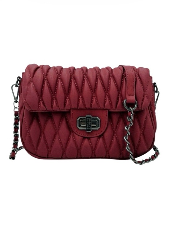 Badgley Mischka Handbags - Badgley Mischka NWT Quilted Crossbody Bag in Wine